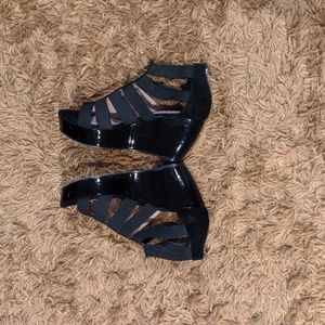 Sacha London 9.5 strappy wedges